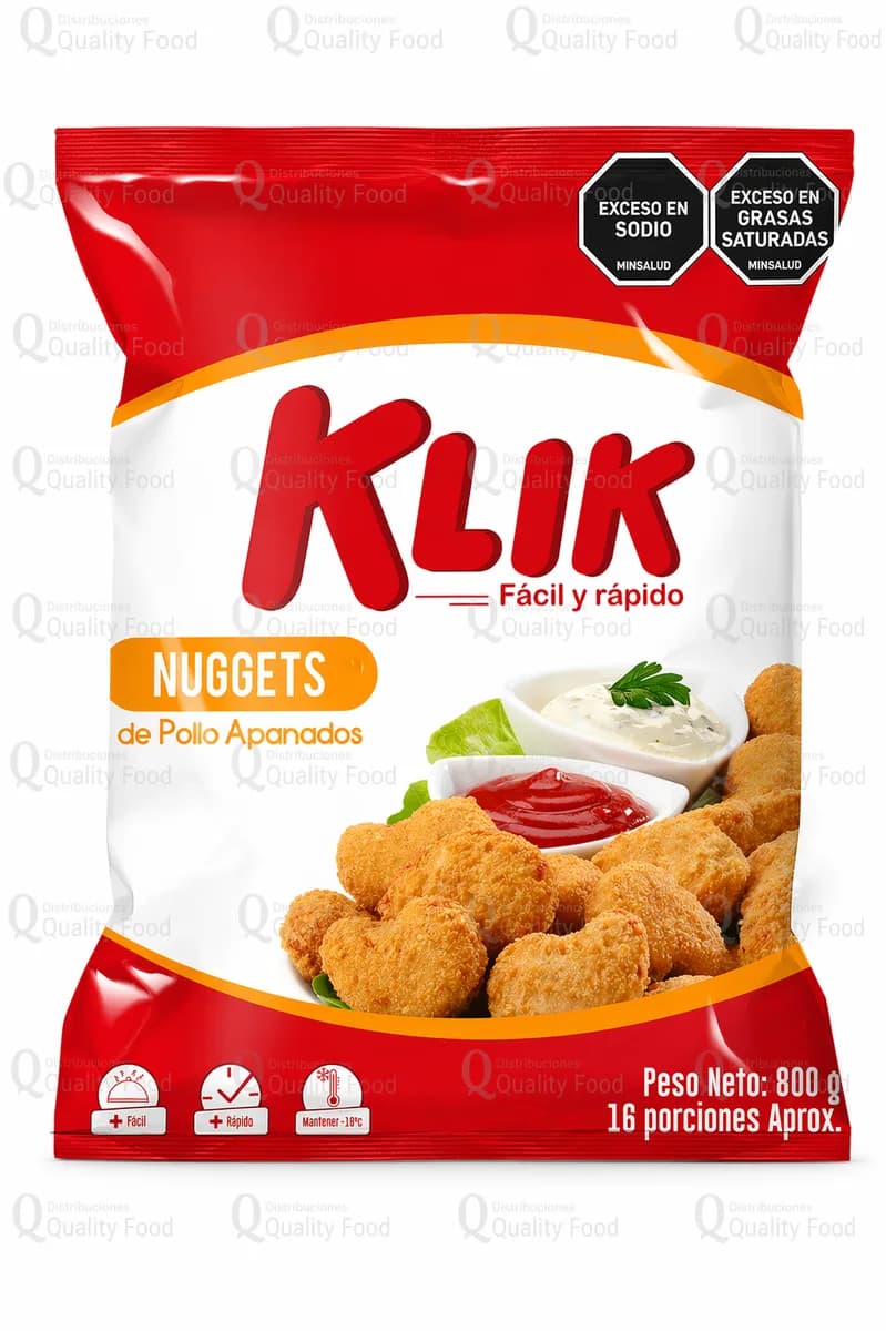 NUGGETS X 50 UNIDADES X 16 GR