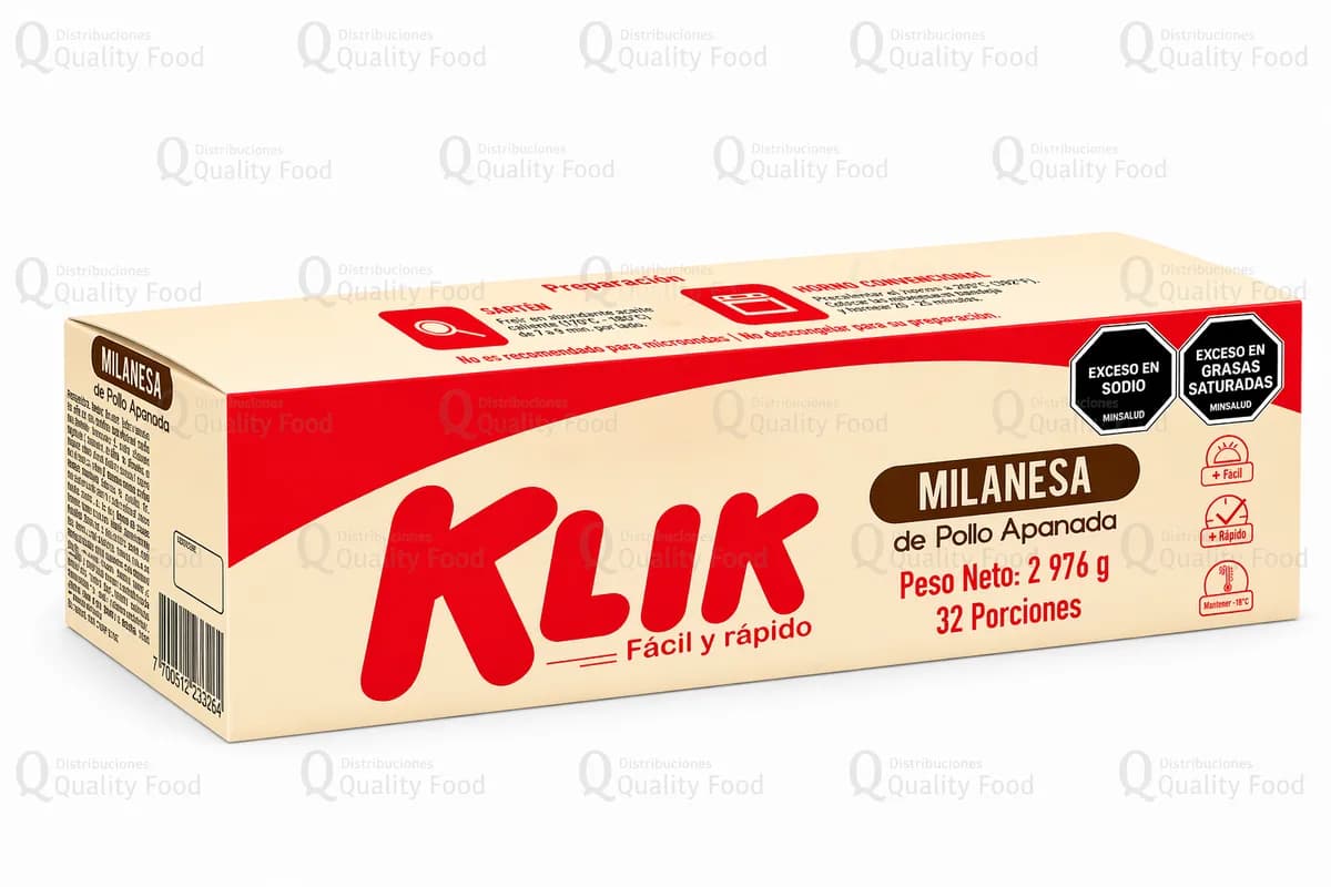 MILANESA DE POLLO X32 UNIDADES X 93 GR
