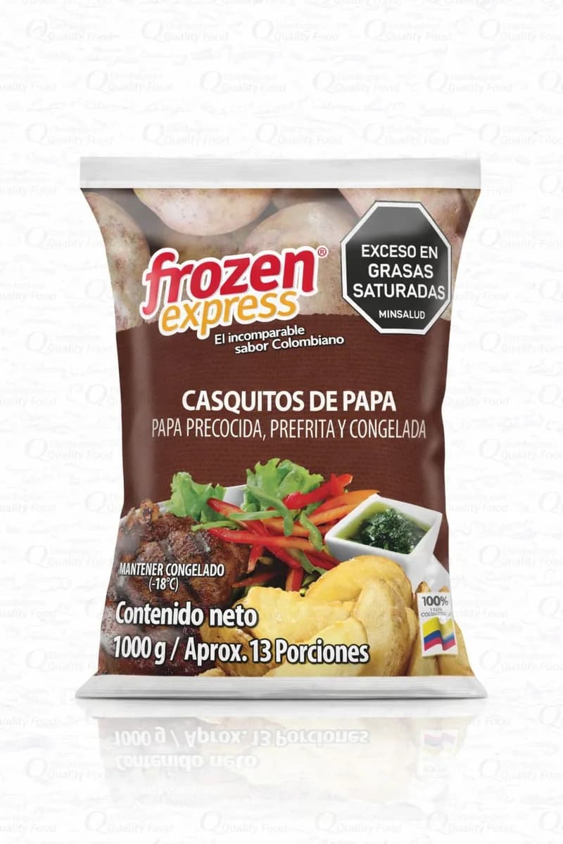 PAPA FROZEN TIPO CASQUITO x 1000 KILO gr